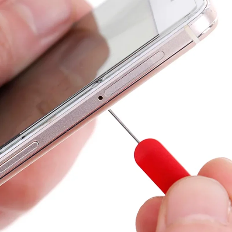 

10 шт., игла для извлечения SIM-карты с защитой от потери и чехла для хранения для универсального мобильного телефона, открывалка для лотка, брелок