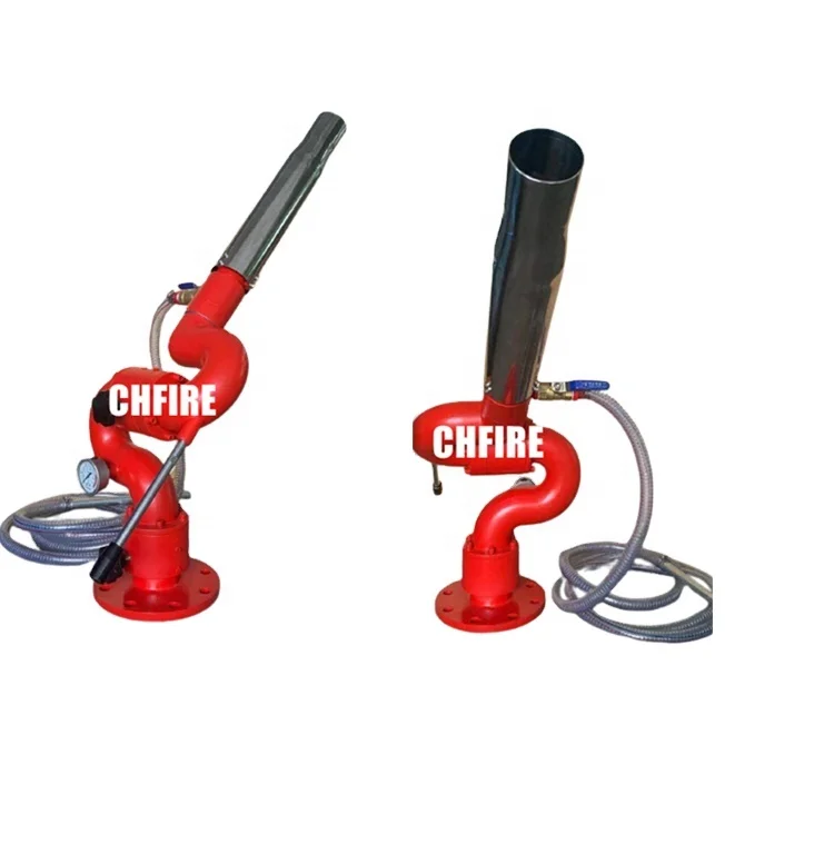 

CHFIRE manual fire water foam monitor price, fire fighting water cannon water fire monitoring system