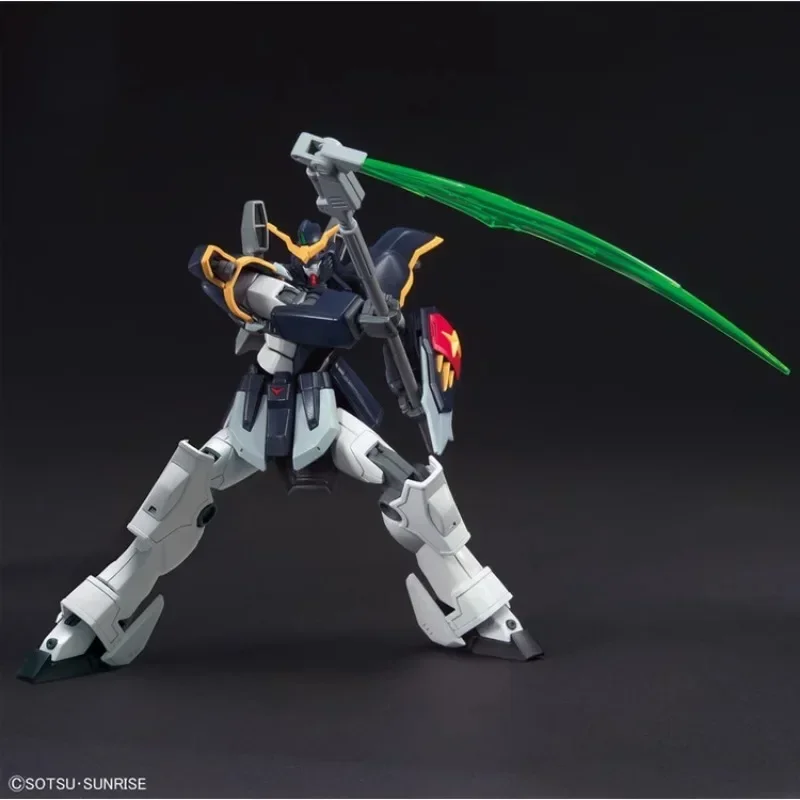 Bandai Genuine GUNDAM  Anime Figure Model XXXG-01D Gundam Deathscythe HG HGUC  1/144  Action Figure Toys   For Kids Gift