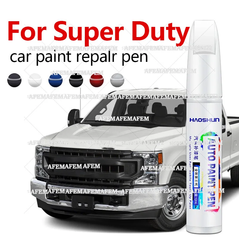 For 1999-2025 Ford Super Duty F-250 F-350 F-450 Car Paint Scratch Repair Accessories White AZ Black UM Red Car Paint Repair Pen