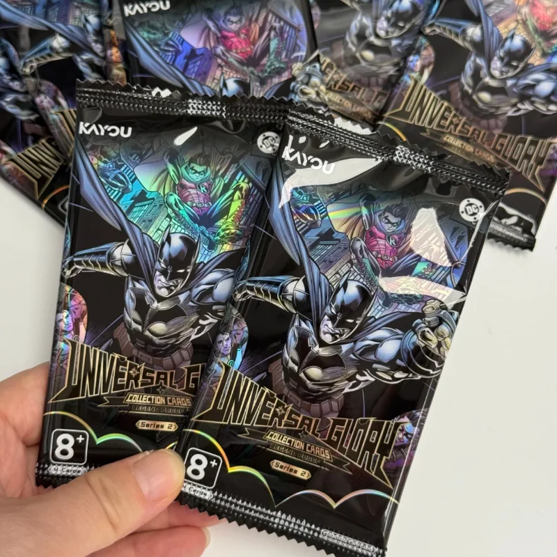 Genuine KAYOU Dc Card Universe Glory Proof Of Legend Collection Card For Children Rare Batman Wonder Woman Character Card Gifts