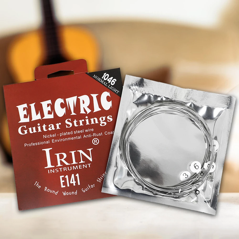 Electric Guitar Strings Nickel Alloy Guitar Strings for Electric Guitar Accessories Practice Use