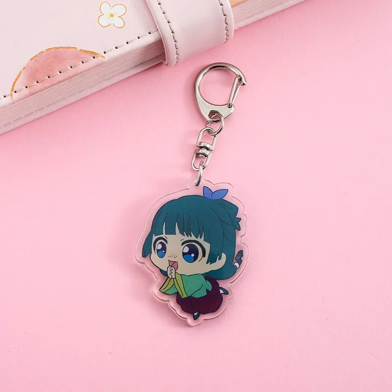 Anime The Apothecary Diaries Acrylic keychain accessaries Cartoon funny Bag Pendant cute bag charm Keyring Friends Fans Gifts