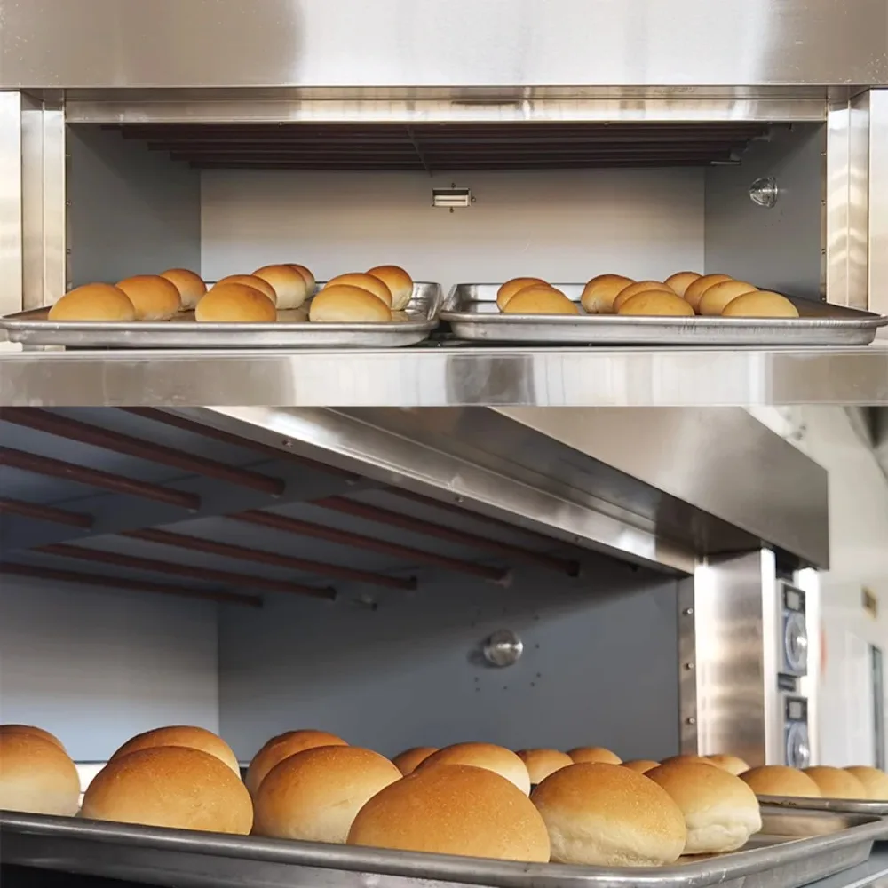 Customizein Breakfast Electric Oven for Baguette Bread  Commercial Deck Bread Bakery Baking Oven