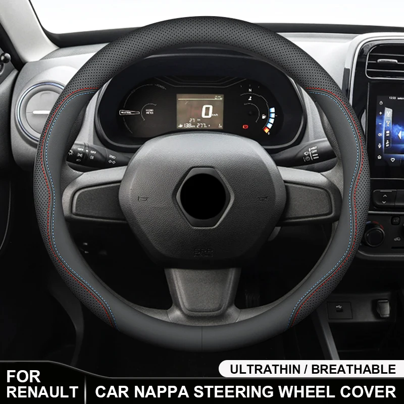 

Car Steering Wheel Cover For Renault Scenic Clio Megane Laguna 2 3 4 5 Kangoo Fluence Trafic Talisman Twingo Kaptur ZOE Duster