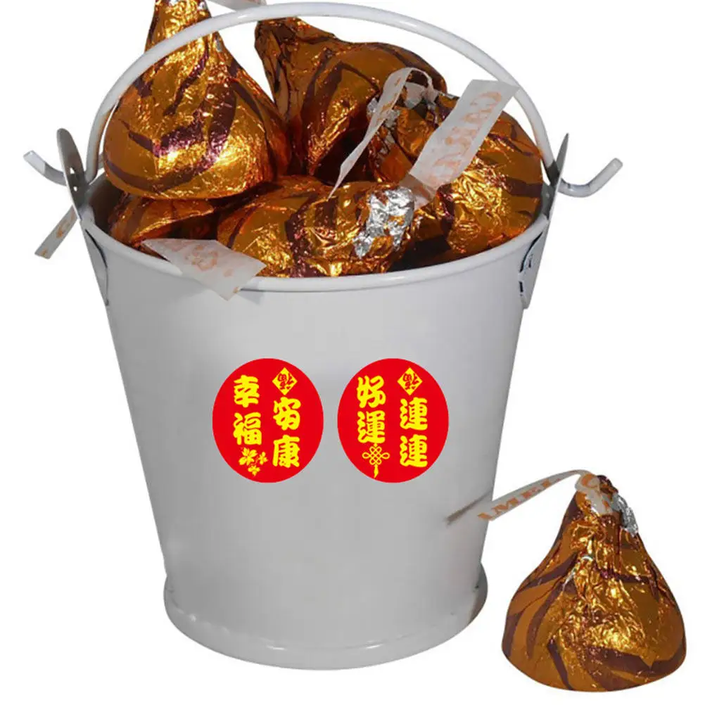 

2 Rolls Premium Spring Festival Stickers Adhesive Sealing Labels for Gift Wrapping Candy Bags Envelopes Party Decor New Year