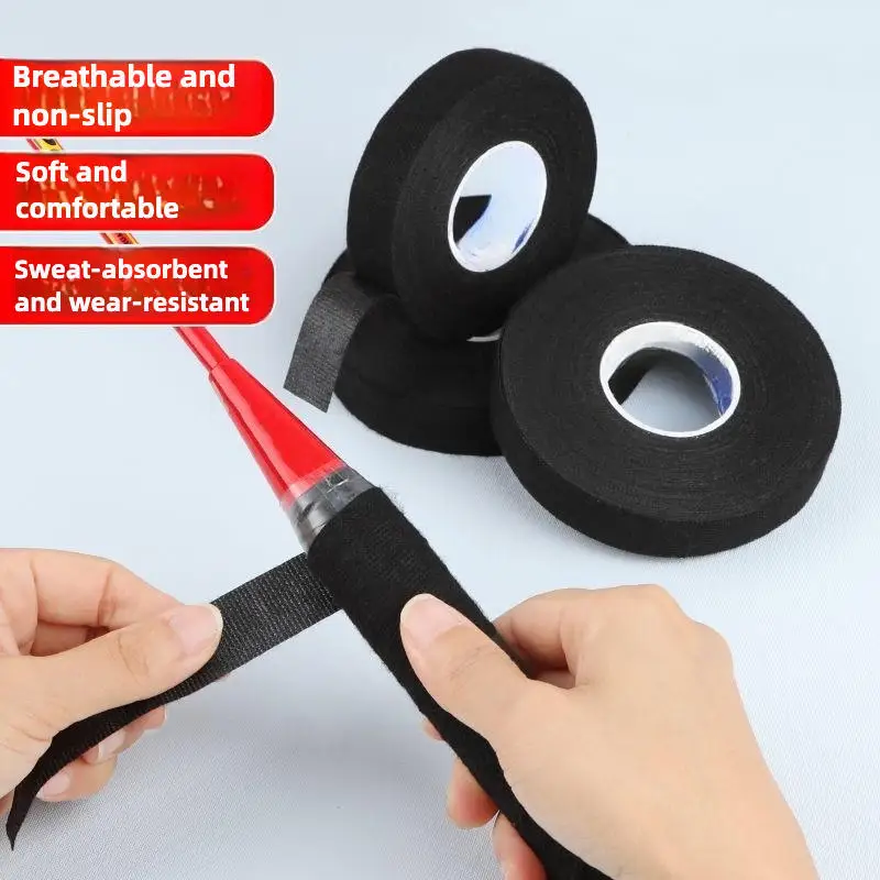 Elastic bandage for Horizontal bar Self-Adhesive Anti-Slip Sleeve Wrapped Straps for Dumbbell Barbell Anti Wear Protection - view 5