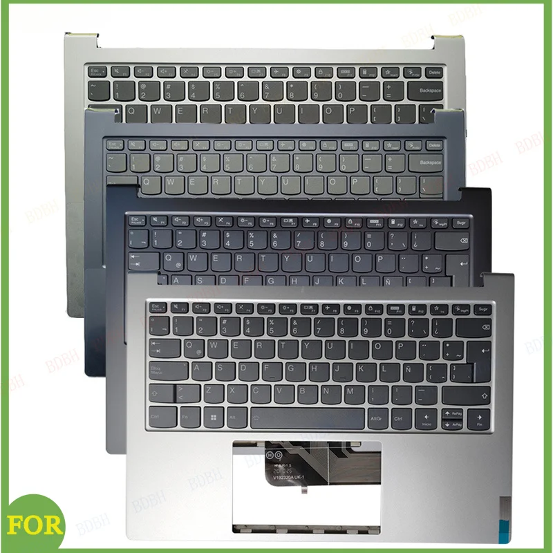 

НОВИНКА: Верхняя крышка (пальмрест) для ноутбуков Lenovo Yoga 14S 2021, Yoga Slim 7 Pro-14ITL5, 7 Pro-14ACH5, 14IHU5, 14ARH5 с клавиатурой US/Latin