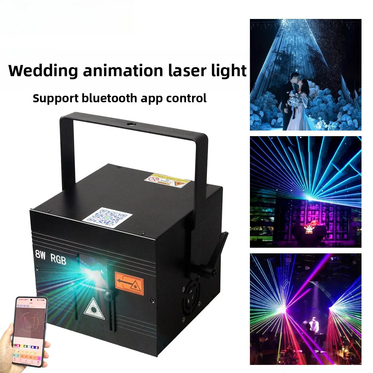 

Time Tunnel Full Color Animation Laser Light Wedding Wedding Performance Decoration Ambient Light Bar KTV Stage Light