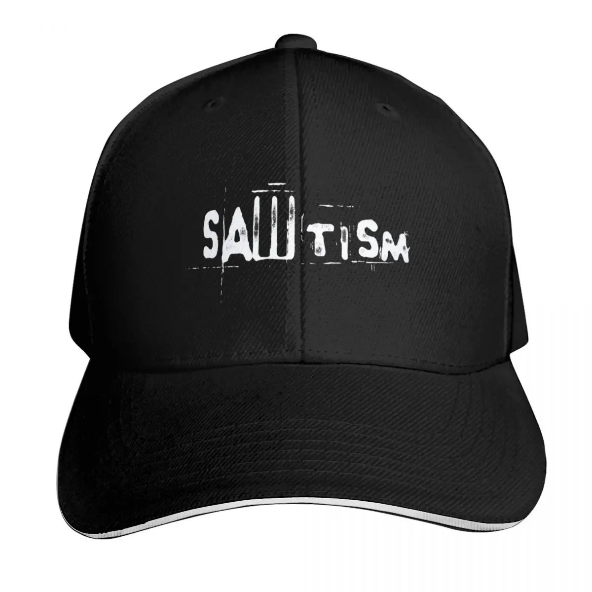 SAWtism saw movie autism Baseball Cap Hat Man For The Sun Sun Hat For Children Sun Cap Rugby Women Men's