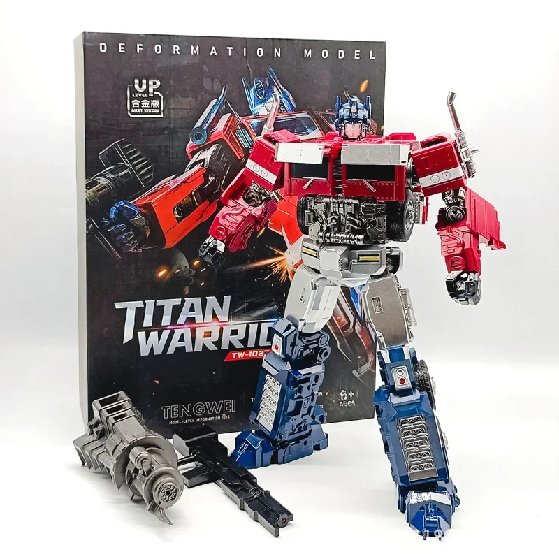 En Stock, juguetes de transformación BAIWEI TW1027D Dark Gaiden OP, versión ampliada, película 7, modelo de aleación, muñecas móviles, colección de regalos