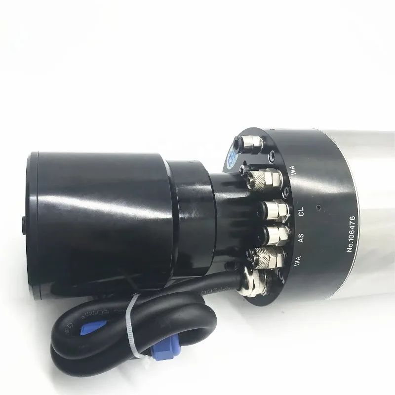 DECI 5.5KW 7.5KW 30000rpm جهاز توجيه باستخدام الحاسب الآلي محرك المغزل لتبريد المياه BT30 شفة Atc المغزل لطحن المعادن الصلب