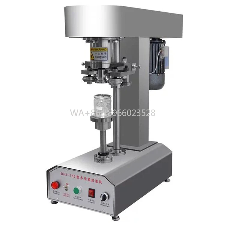 الفولاذ المقاوم للصدأ شبه التلقائي الألومنيوم PET حلقة سحب آلة الختم #1