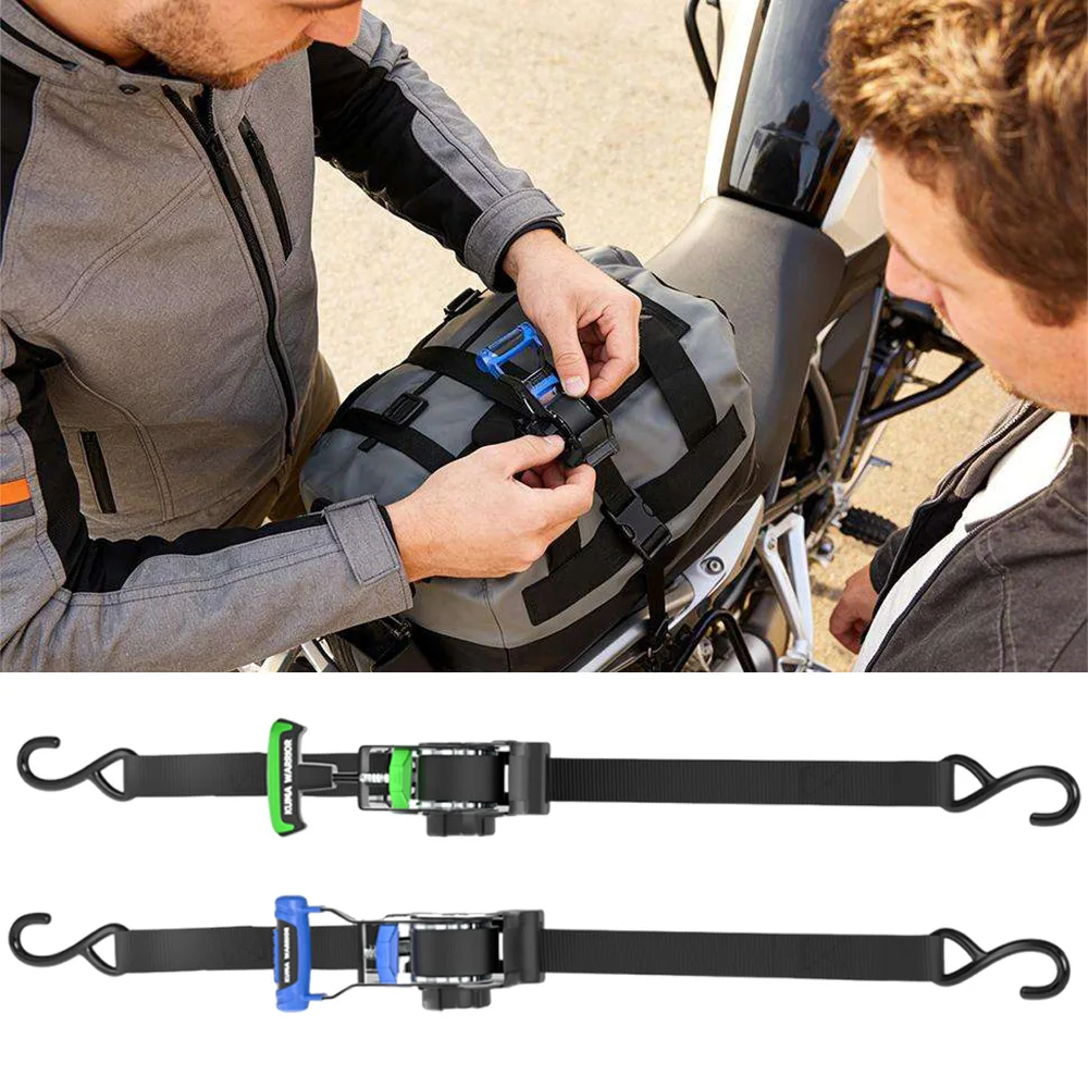 Retractable Belts For Motorcycles Auto Straps For Cargo Tape Ratchet Strap For Load Luggage Strap Ratchet Tensioner Belt For Car