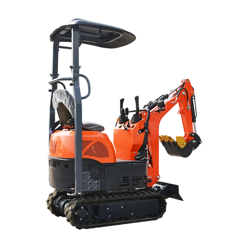 Mini Custom Excavator 0.8T Capacity EPA Compliant Kubota Engine Farm Use Small Excavator Price