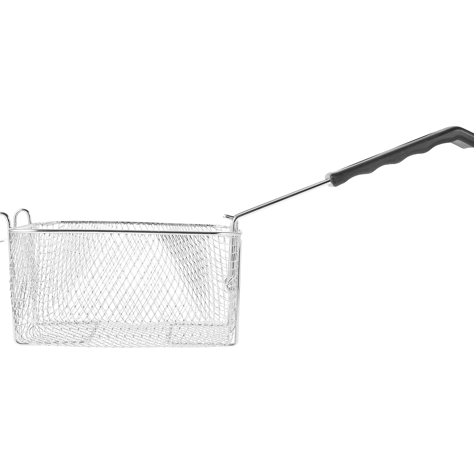 

Сетчатый фильтр из нержавеющей стали, корзина для жарки, проволочная сетка, большая вместимость, легко чистится, идеальный картофель фри, закуски из жареной курицы