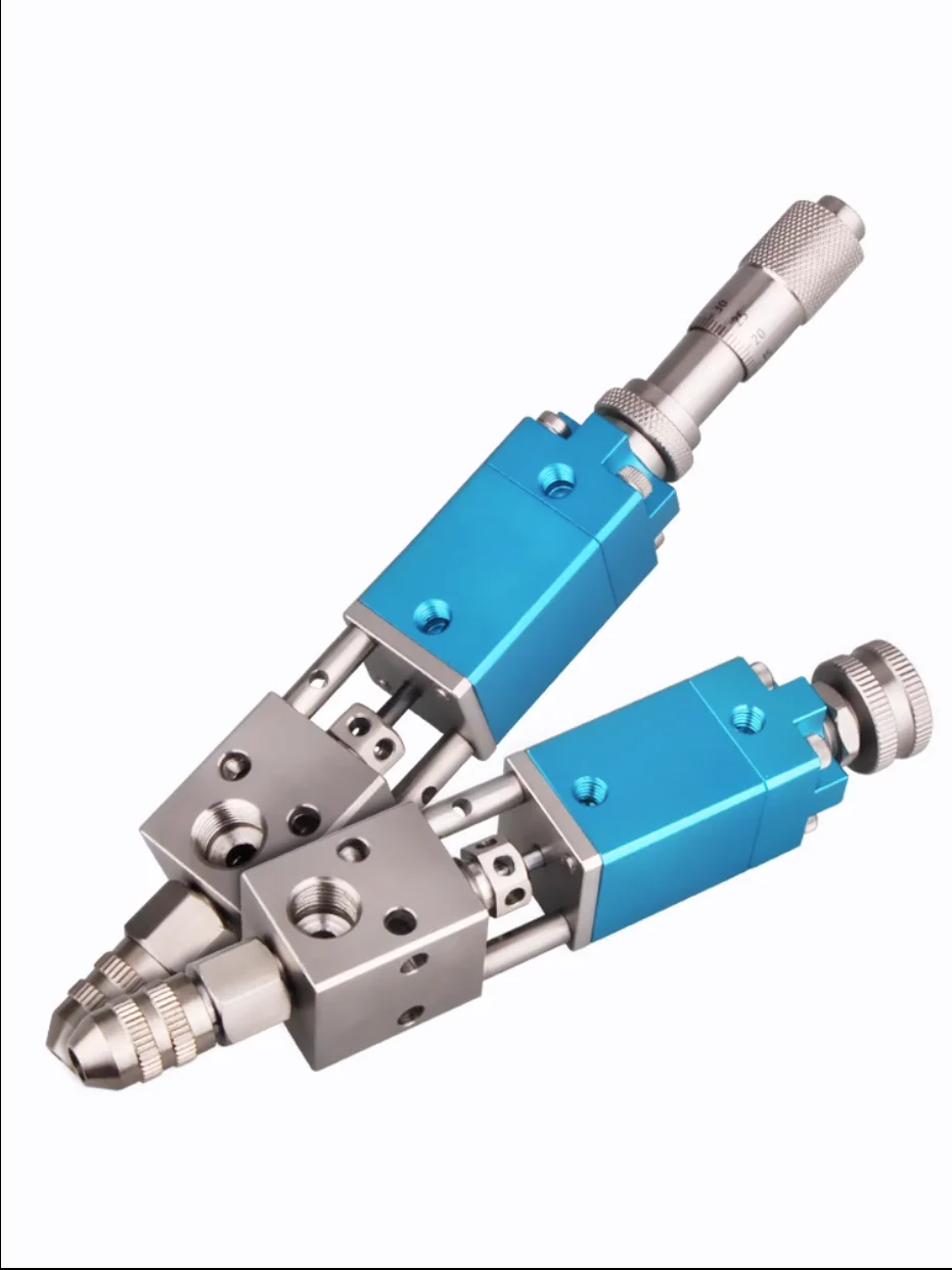 MY2121Q Thimble dispensing valve SS pneumatic single-liquid precision UV glue automatic glue firing needle valve reaction