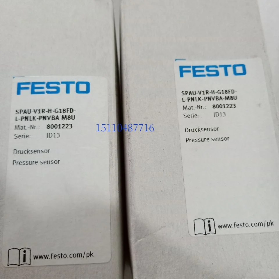 

Festo FESTO Sensor SPAU-V1R-H-G18FD-L-PNLK-PNVBA-M8U 8001223