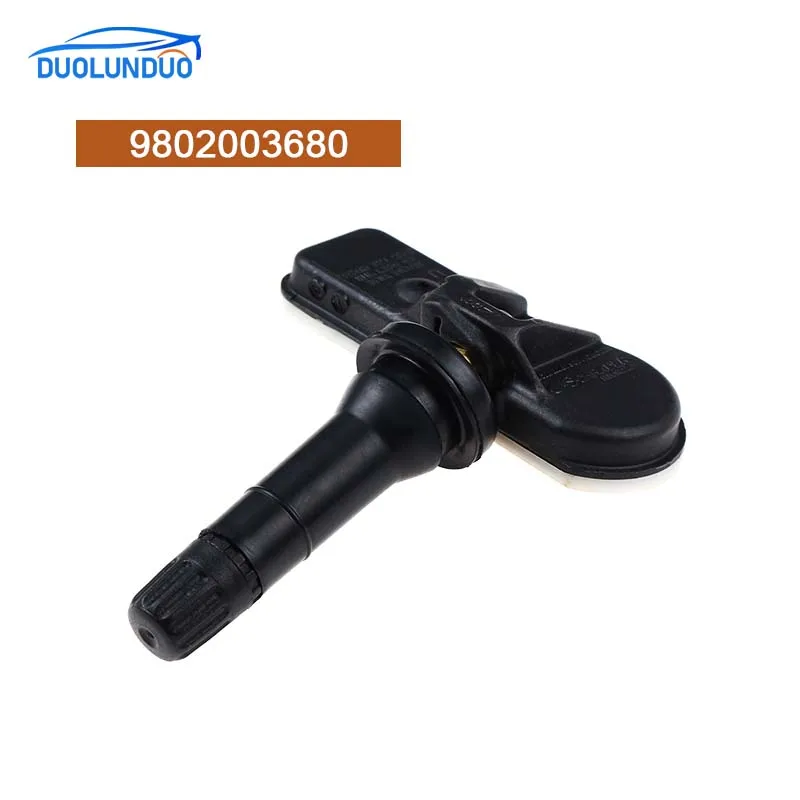 4PCS New High Quality Car Accessories 433MHZ Tire Pressure Sensor 9802003680 For Peugeot 207 301 308 408 508 3008