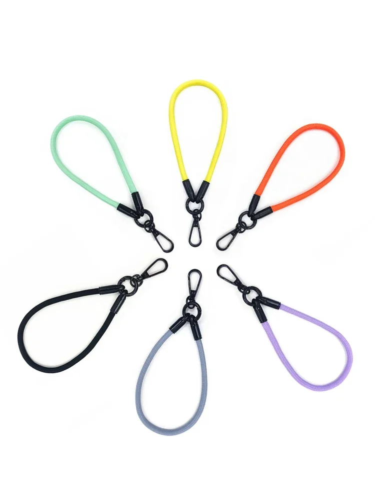 

Ремешок для телефона, тканый ремешок для телефона, креативный брелок, подвесная веревка, анти-потерянный браслет, универсальная короткая веревка