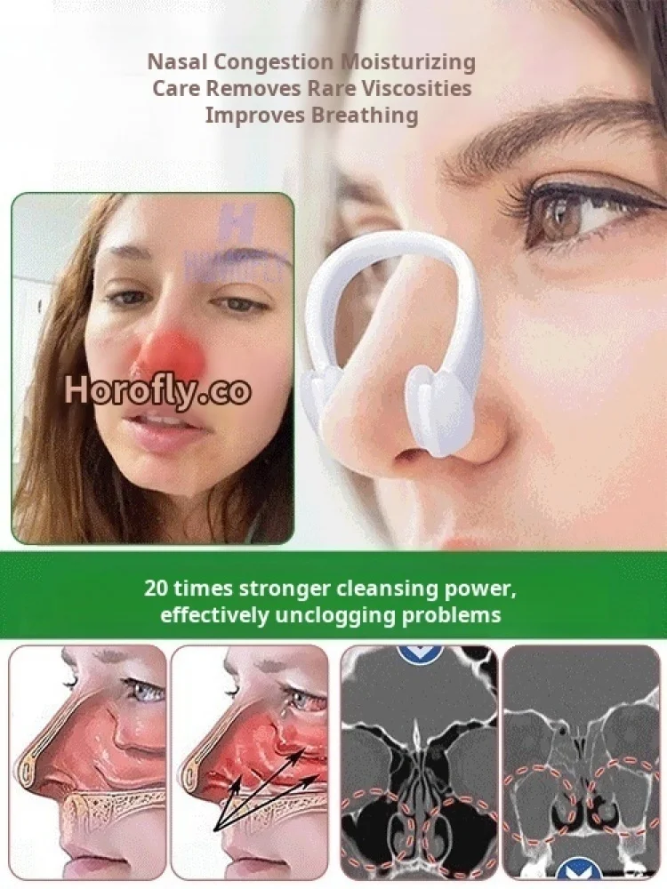 BioNase Nose Rhinitis Sinusitis Cure Therapy Nose Massage Hay Fever Low Frequency Pulse Laser Runny Sneeze Treatment Machine