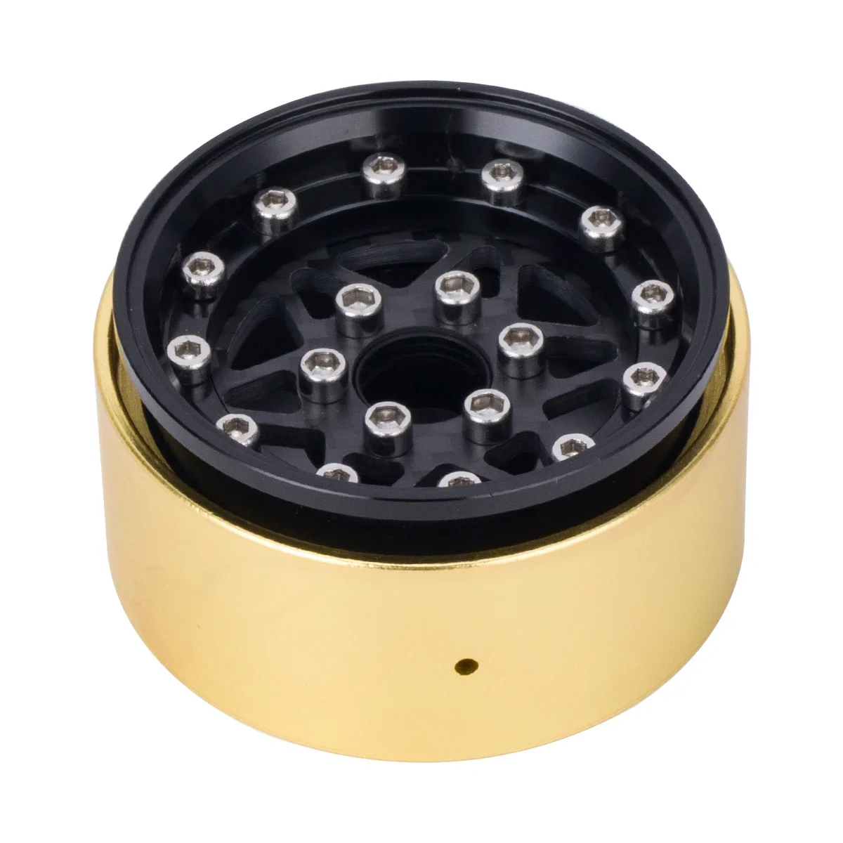 حلقة موازنة داخلية بحافة عجلة Beadlock معدنية مقاس 1.9 بوصة (94 جرام/قطع) لـ 1/10 RC الزاحف المحوري SCX10 III Traxxas TRX4 D90 Capra #5