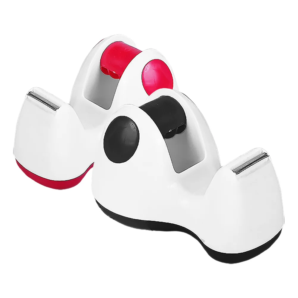 

2Pcs Cute Mini Tape Dispenser Non Slip Base Portable Office Home School Crafting Multi-Purpose Tape Holder for Desk Packaging