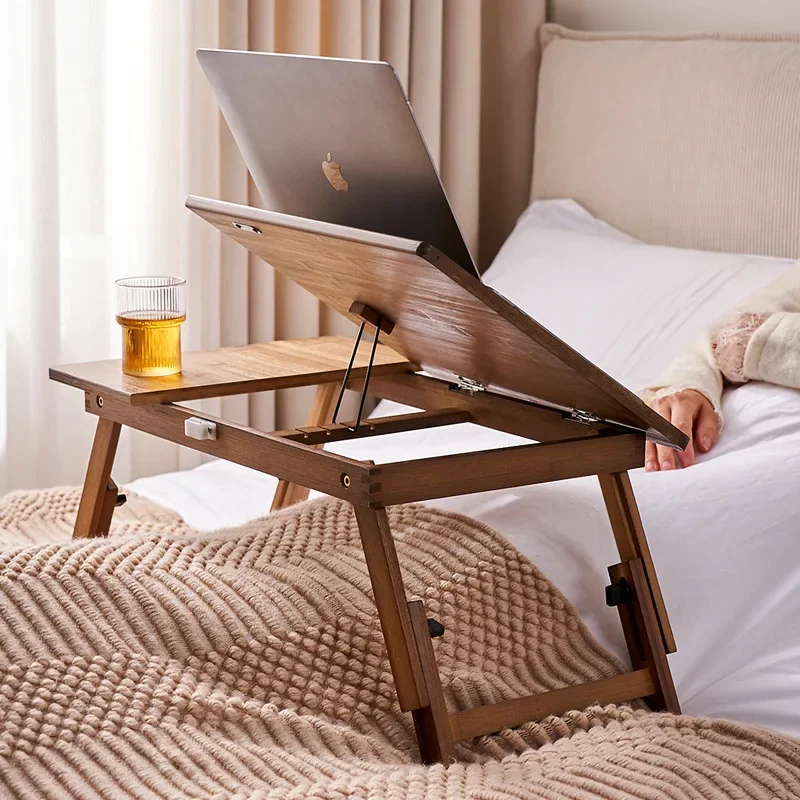 Desk bamboo folding table bay window table short bed few tatami kang few portable tea tray simple modern tea table few