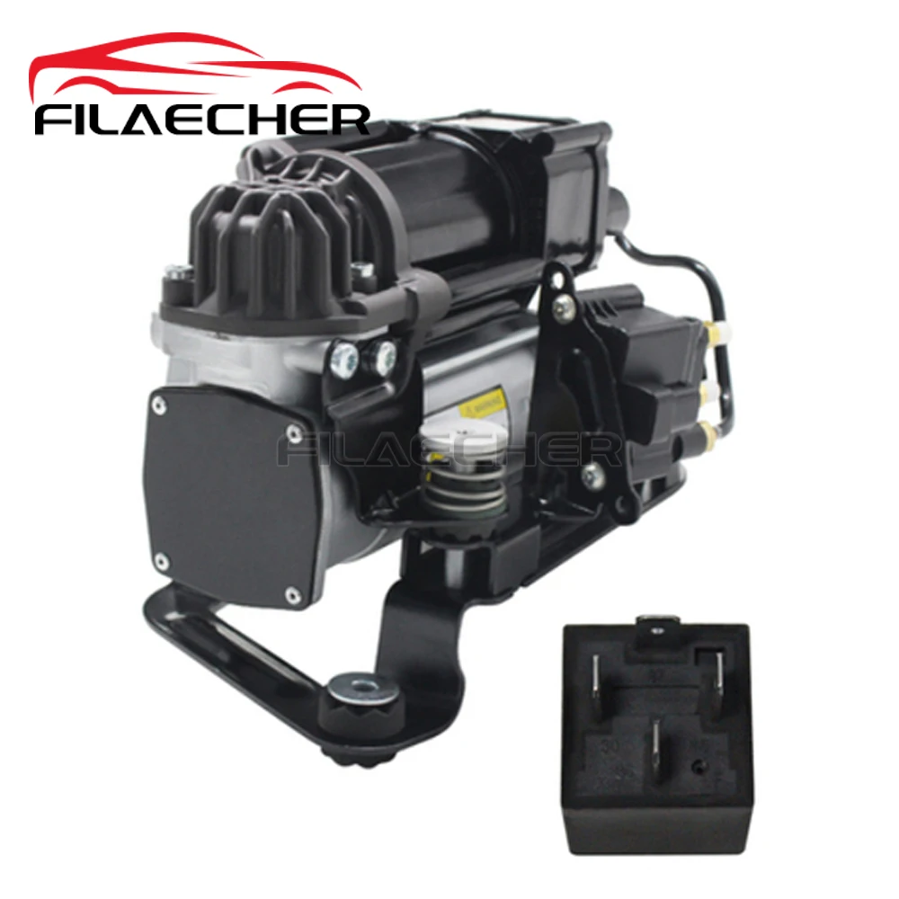 Air Compressor Pump with Bracket and Block Valve with Relay For BMW G31 G32 GT G38 6886721 37206886721 4154039032 4154039032