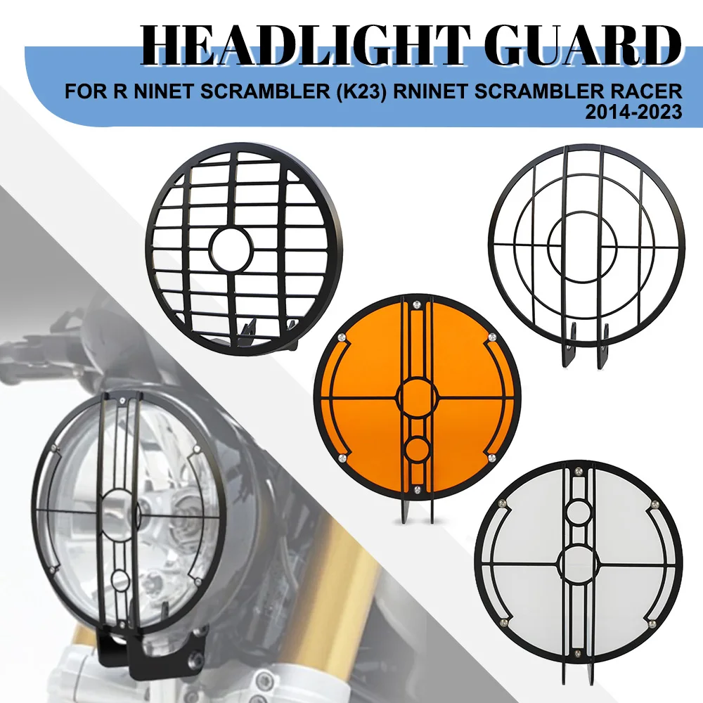 

For BMW R NineT Scrambler (K23) RnineT Scrambler RACER 2014 2015 2016 2017-2023 Motorcycle Accessories Headlight Guard Protector