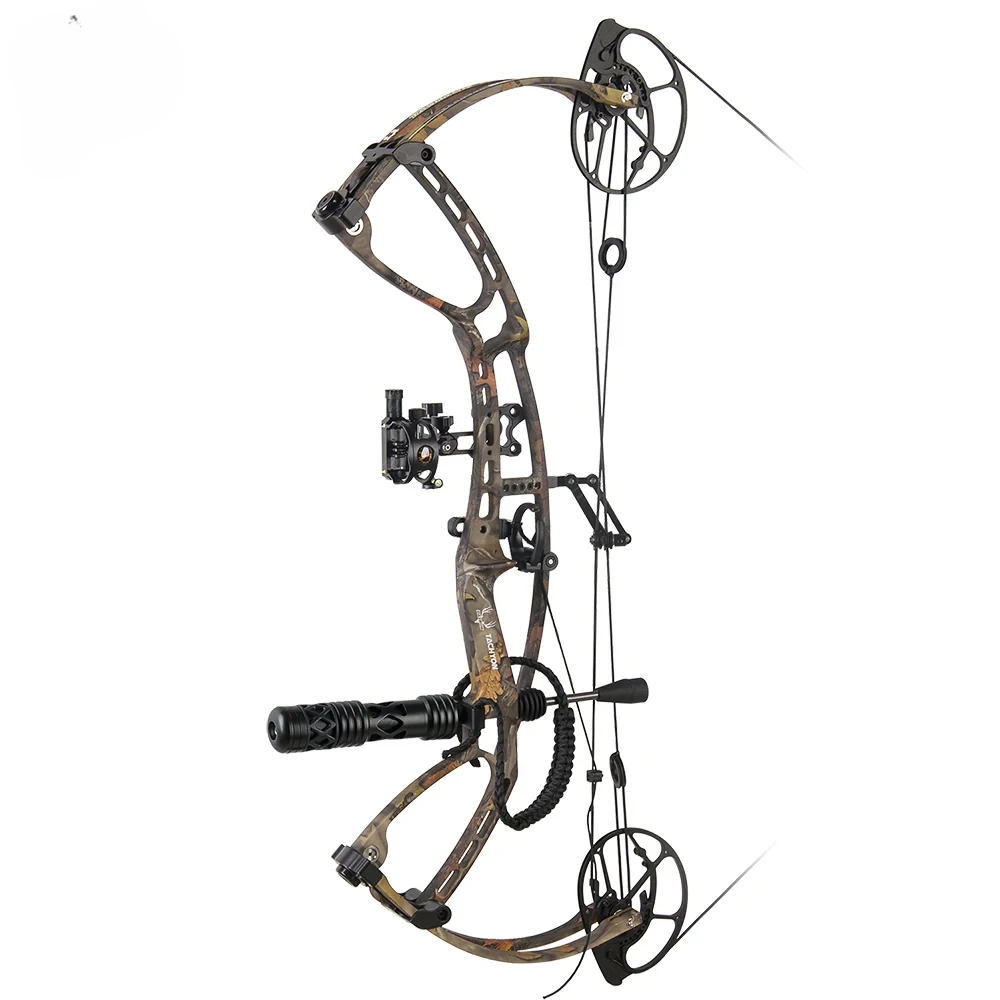 Topoint Archery Compound Bow TACHYON, High Speed Hunting Compound Bow,40-50/50-60/60-70lbs,Right Hand