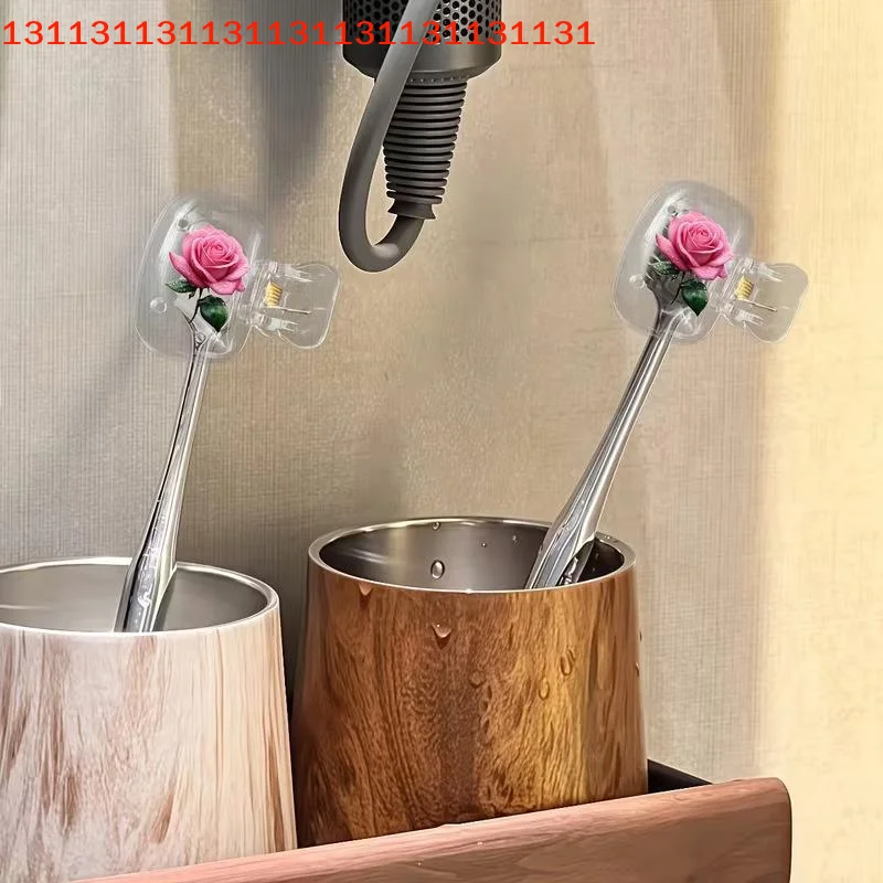 Toothbrush Holder for 4 Heads with Adorable Cartoon Pattern Dustproof Cover for Home and Kids Bathroom