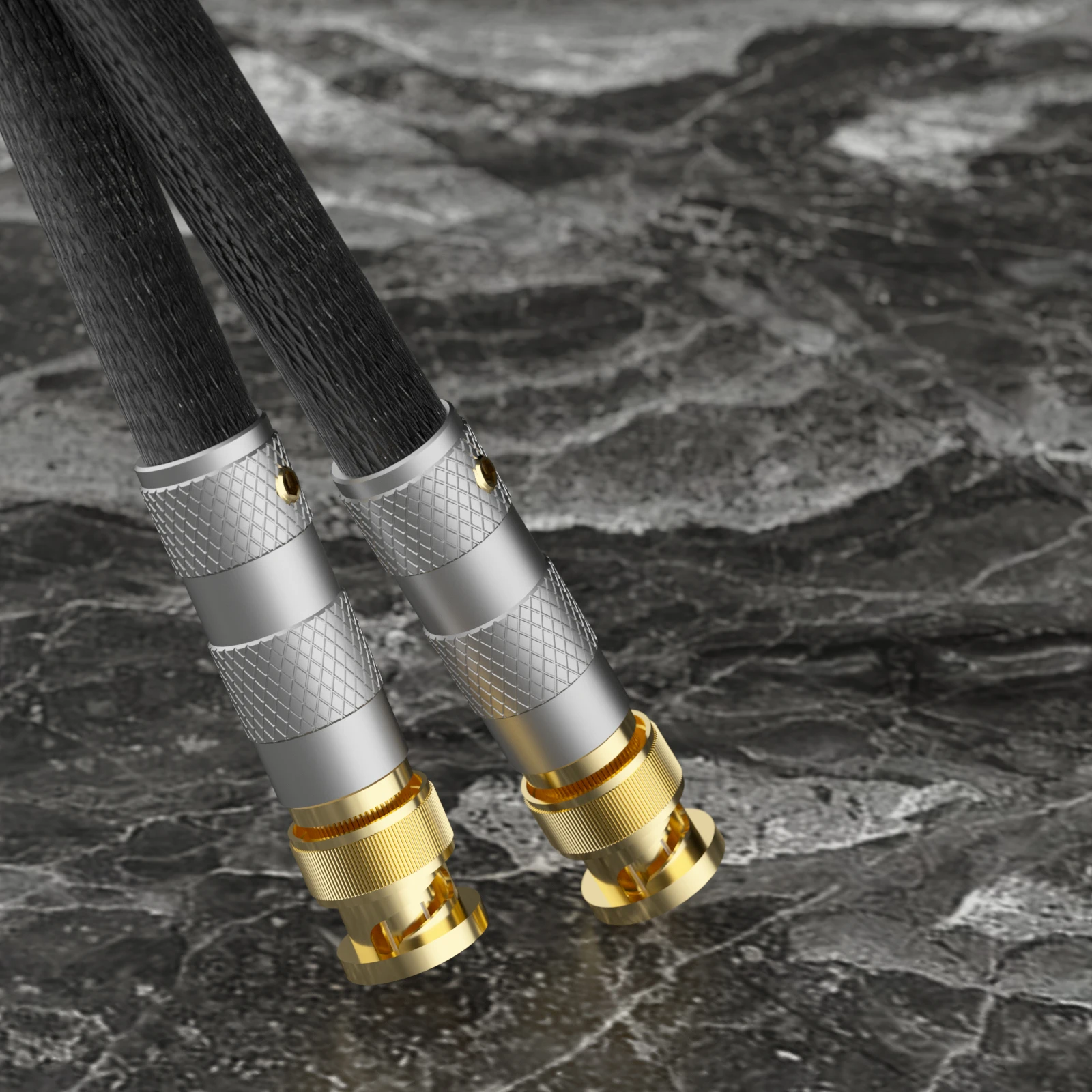 Preffair Silver-Plated BNC Cable 75Ohm BNC to BNC/RCA Cable Coaxial Line for CCTV DVR SDI HD-SDI Camera Video AV