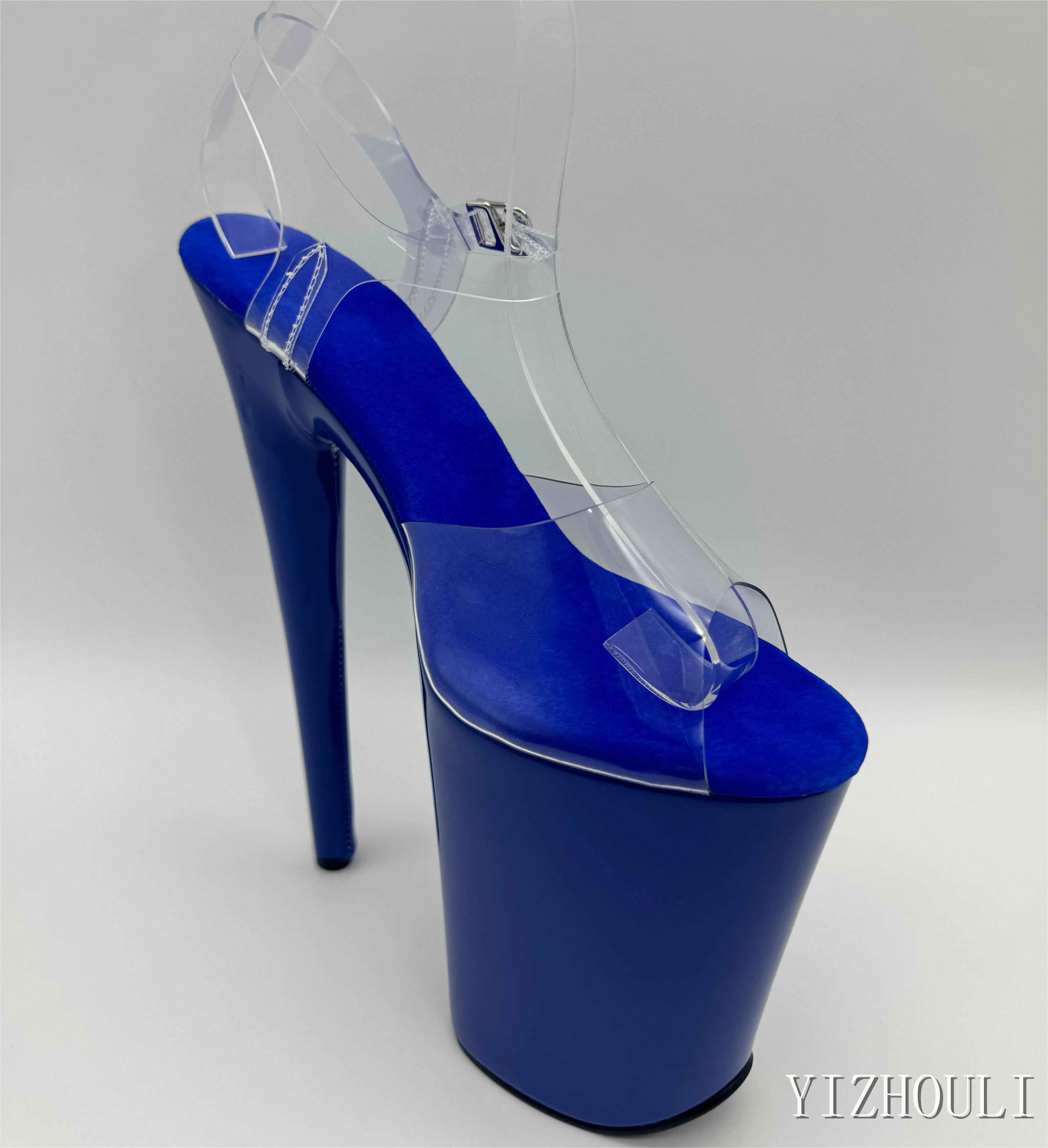 Summer 9 inch, violet multi color sexy stage catwalk 23cm heels, model nightclub pole dancing sandals