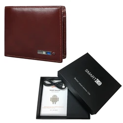Smart Wallet Card Tracker for Apple AIR Tags GPS Wallet tile wallet tracker for men Christmas Gift Men Birthday Gift Cartera