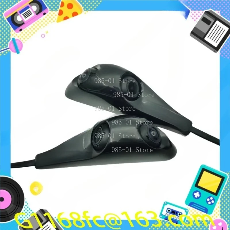 

2-in-1 side view monitoring camera, vehicle door blind spot detection camera for cars