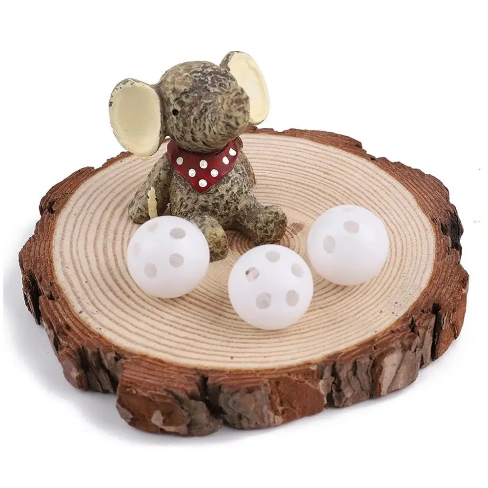 ของเล่นตุ๊กตาอุปกรณ์เสริมของเล่นตลก 24 มม.พลาสติกของเล่นปลอดสารพิษ Squeaker Rattle เสียง Rattle Bell Balls ใส่เปลี่ยน