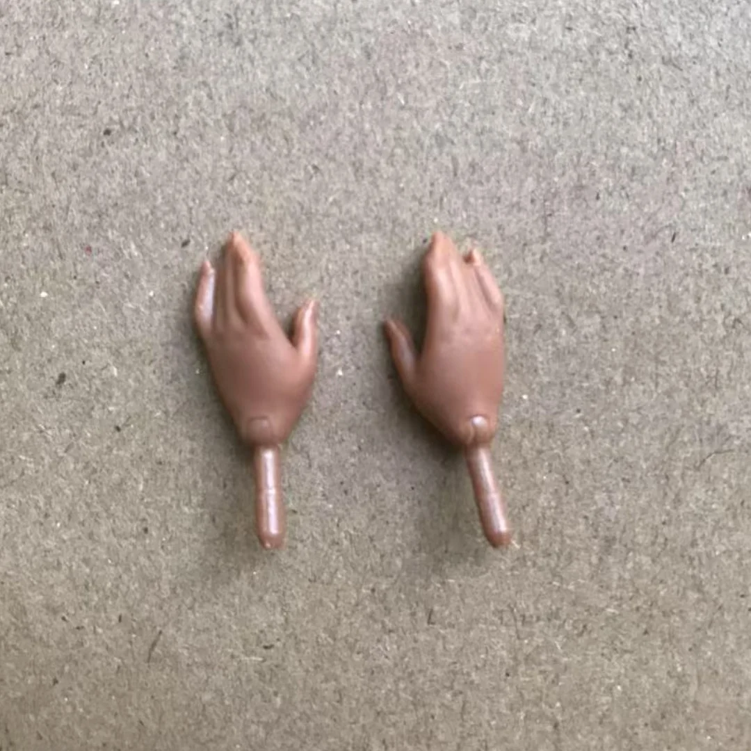 1/6 Puppe Ersatz Hände Mit Nagellack Puppe Teile Weiß Braun Schwarz Farbe Hände LOL Kleine Schwester Puppe Teile – Detail 19