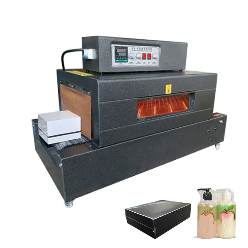 

Heat Shrinkable Carton Shrink Wrap Film Automatic Shrink Wrap Tunnel Machine For Mineral Bottled Water