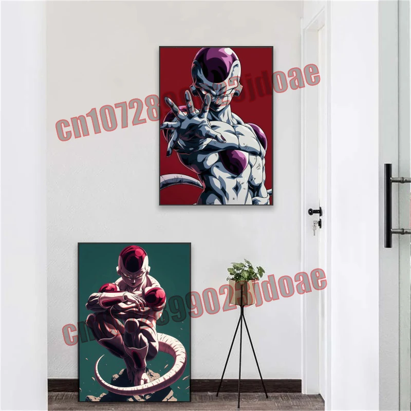 

Anime Dragon Ball Frieza HD Poster High Quality Printed Canvas Painting Bedroom Mural Background Wall Painting Children's Gifts