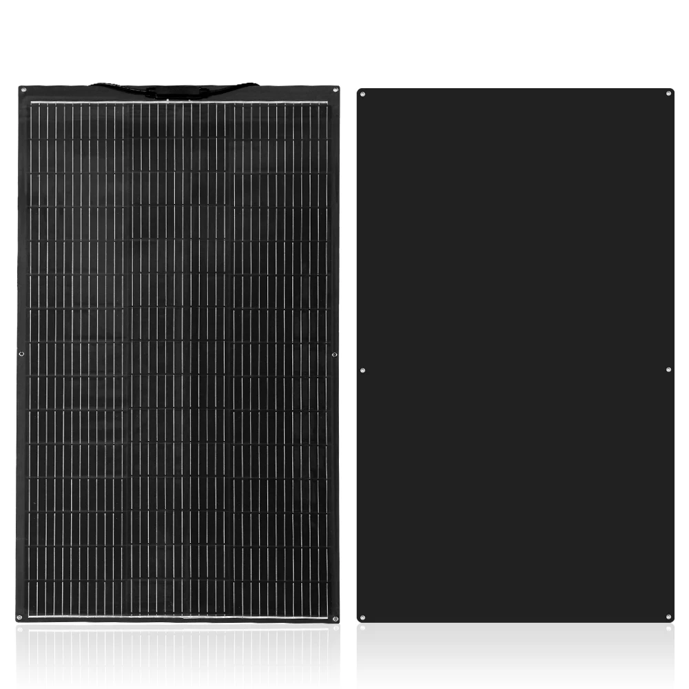 24.75v Flexible Solar Panel China 200W 400W Monocrystalline Waterproof Solar Panels Charging 12V 24V Camping/Home/RV Balcony CE