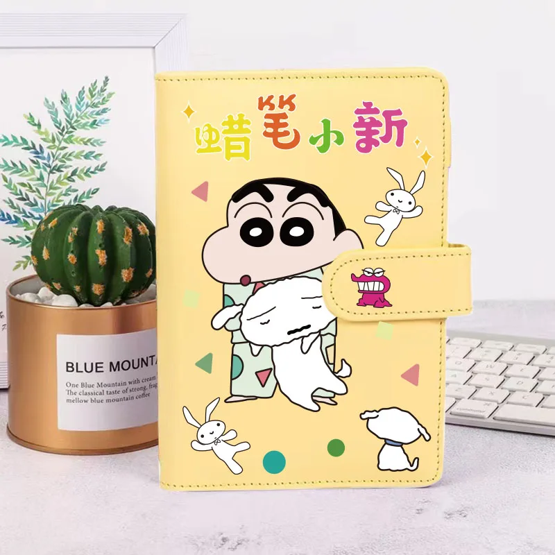Crayon Boy Shin C-Chan Notebook Collaboration Cartoon Gojo Satoru Loose-leaf Flap Holiday Gift School Supplies Anime Goods