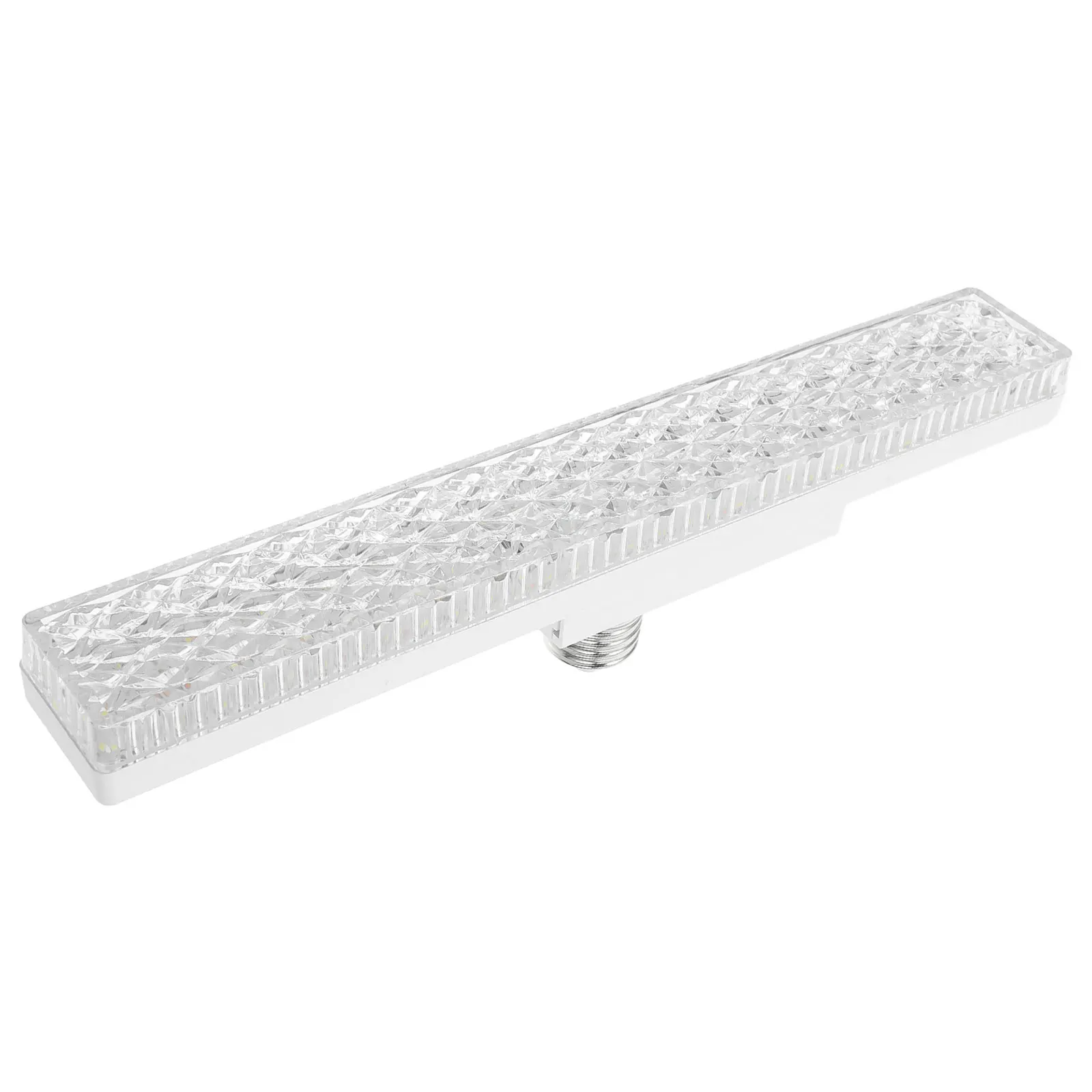 

Modern Rectangular LED Strip Light 18W E27 Crystal Vanity Fixture Home Bathroom Living Room Ceiling Mount White Bright