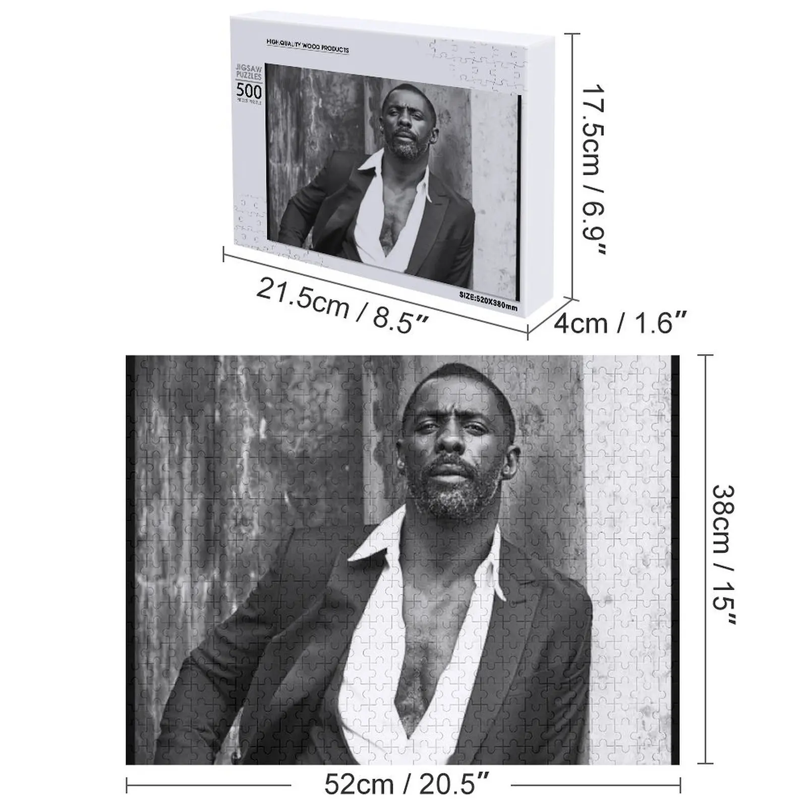 イドリス・エルバ ジグソーパズル 子供向けにパーソナライズされた パーソナライズされた子供向けギフトパズル