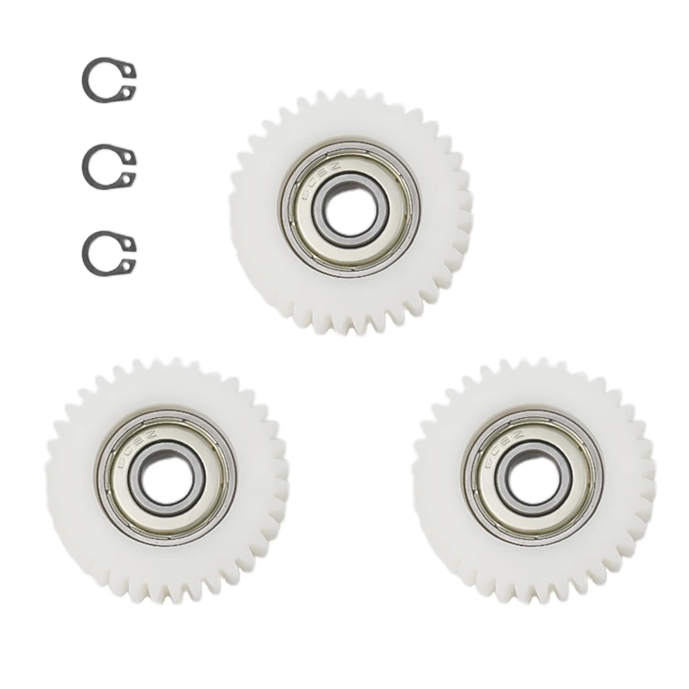 3PCS 36 Teeth Bicycle Wheel Hub Motor Planetary Gears 47.5x13.5 Mm With Nylon Bearing Electric Bike Accessories Replacement Part