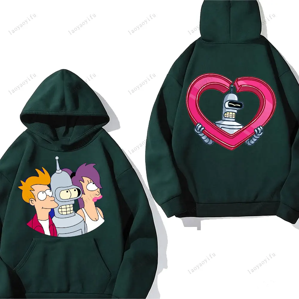 F-Futuramas Hoodie Winter Men Women Pullover Fun Gift Idea Tracksuit Comfortable Keep Warm Pullover Loong Sleeve Sportswear