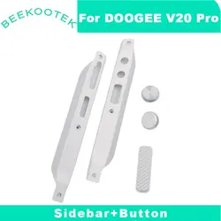 New Original DOOGEE V20 Pro Housing Front shell Middle Sidebar Frame   With Volume Custom Button Key For DOOGEE V20 Pro Phone