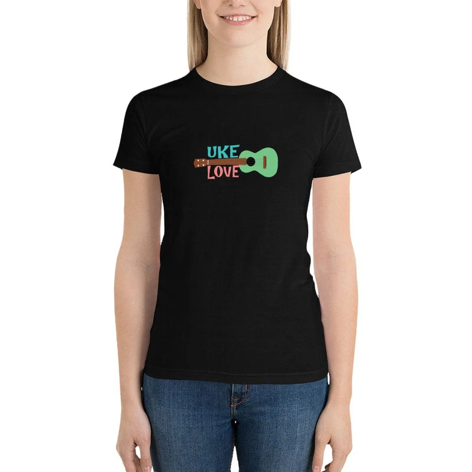 Uke Love T-Shirt oversized female t-shirt dress for Women plus size sexy