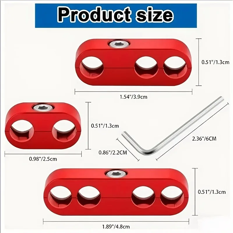 12PCS Engine Spark Plug Cable Clips Heat Resistant Nylon Wire Holders, Fuel Line Clips for Car Truck Motorcycle Ignition Coil
