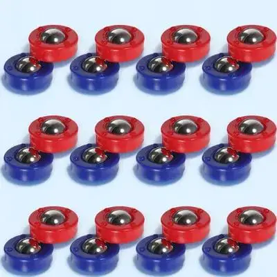 24 قطعة Shuffleboard Pucks مجموعة مشرق اللون سطح المكتب سطح الطاولة لعبة الأسطوانة للداخلية في الهواء الطلق الأسرة متعة اللعب التفاعلي البسيطة